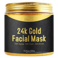 Masque facial pelable au collagène en or 24 carats Masque facial pelable en or 24 carats pour le nettoyant des pores et le spa hydratant à la maison